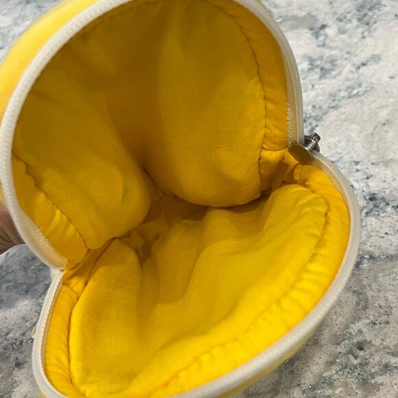 Sanrio Gudetama The Lazy Egg 6.5-Inch Plush Zipper Pouch - Picture 2 of 4